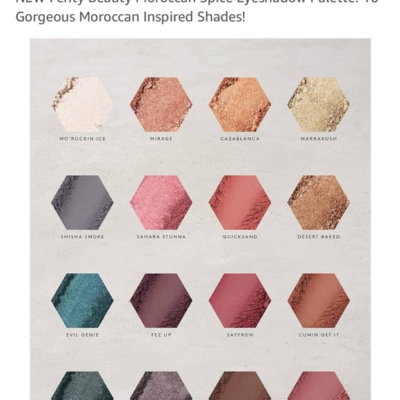 Fenty Morrocain Spice Eyeshadow Palette - Picture 2 of 5